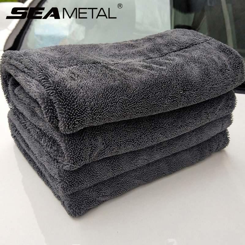 Microfiber Car Drying Towel Super Absorbent - Wasstraat Handdoek 1200GSM Dubbelzijdige Handdoek Auto