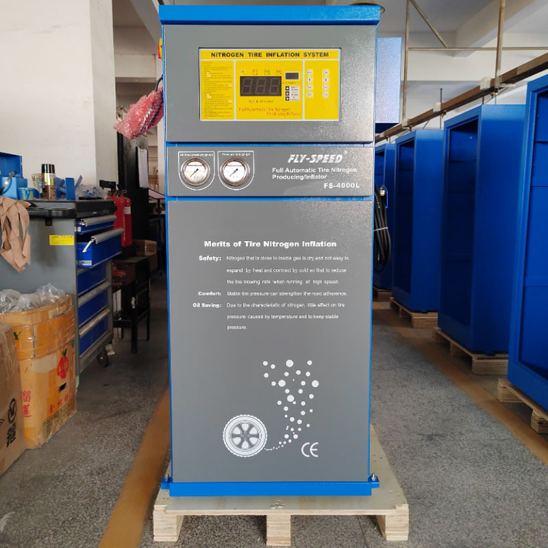 Car Care - FS-4000L Automatische autoverzorgingsapparatuur Bandenpomp en stikstofgenerator