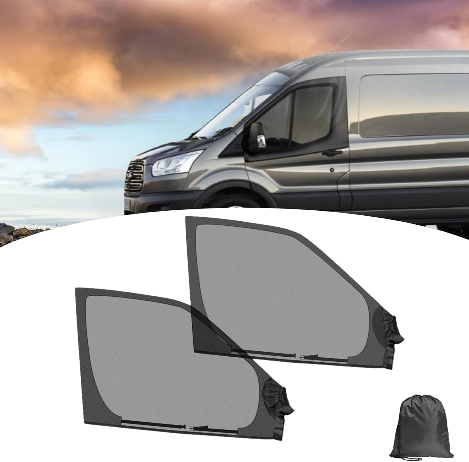 Car Accessories - 2 Stuks Universele Camper Raam Bug
