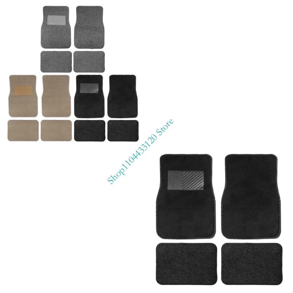 Car Floor Mats Universal Waterproof Leather - 0XXD 4PCS Universele autovloermatten PVC massaal