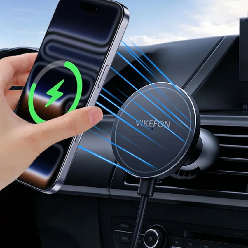 Magnetic Phone Holder For Car Vent - Auto draadloze oplader Magnetische telefoonhouder Luchtventilatieklem