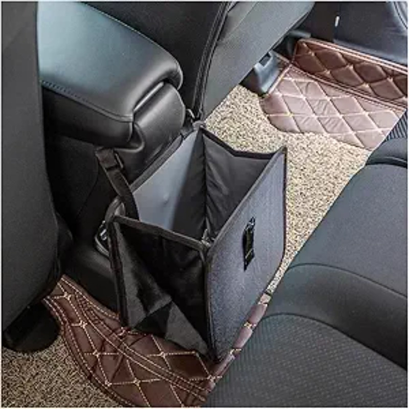 Waterproof Car Trash Can With Lid - Multifunctionele waterdichte opvouwbare auto-afvalbak, afvalbak, opbergzak,
