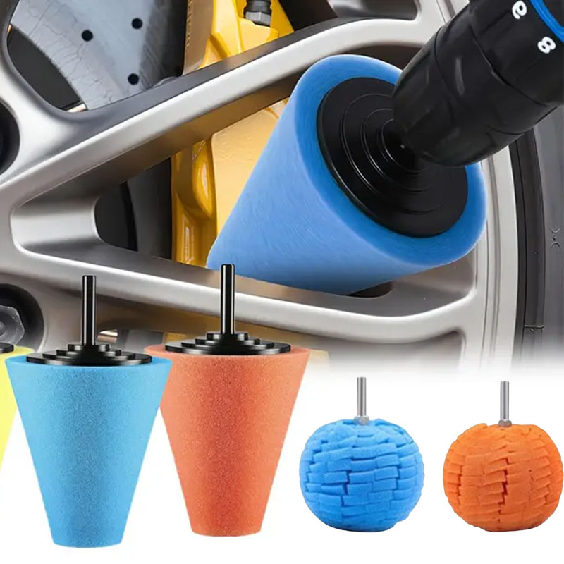 Car Care - Auto Boor Polijsten Spons Pad Kit