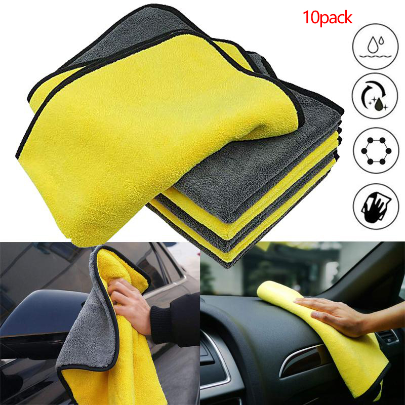 Microfiber Car Drying Towel Super Absorbent - Extra dikke microvezel droogdoek voor auto's,