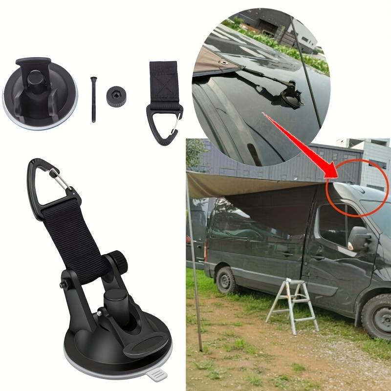 Car Accessories - 4 Stuks Campers Auto Zuignap Anker
