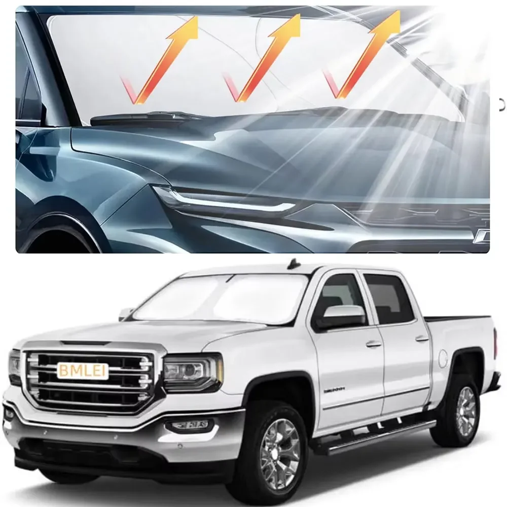 Autozonnescherm UV-reflectie v - Car Sunshade Windshield Umbrella Foldable recensie en prijs