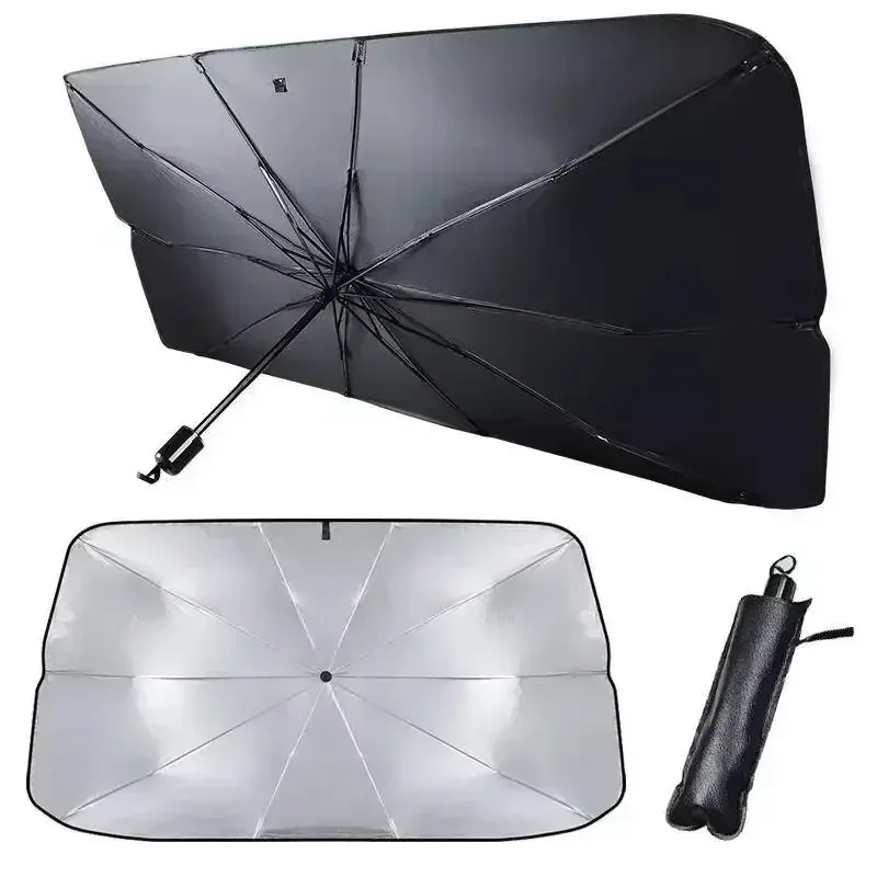 Multifunctionele, handige opvo - Car Sunshade Windshield Umbrella Foldable recensie en prijs
