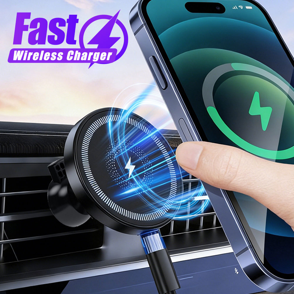 Magnetische draadloze autolade - Magnetic Phone Holder For Car Vent recensie en prijs