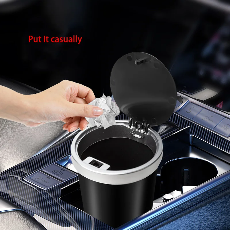 voor bekerhouders Opslag Compa - Waterproof Car Trash Can With Lid recensie en prijs