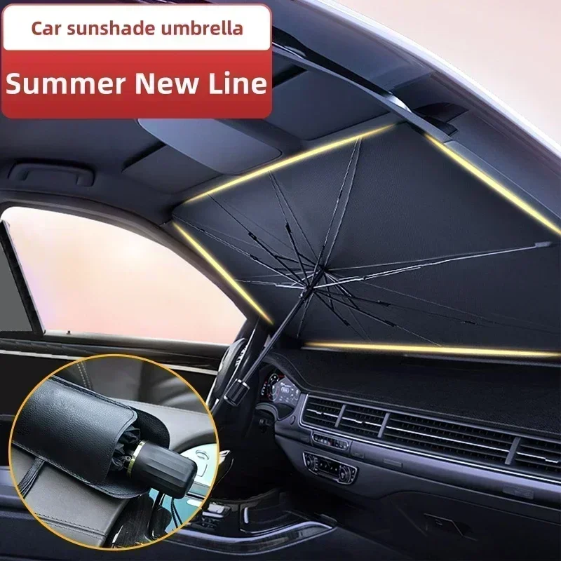 Autozonnescherm opvouwbare par - Car Sunshade Windshield Umbrella Foldable recensie en prijs