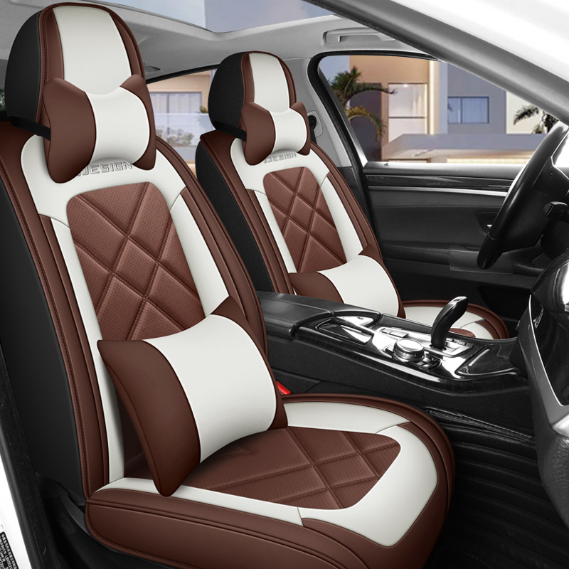 Volledige dekking Universele s - Leather Car Seat Covers Full Set Universal recensie en prijs