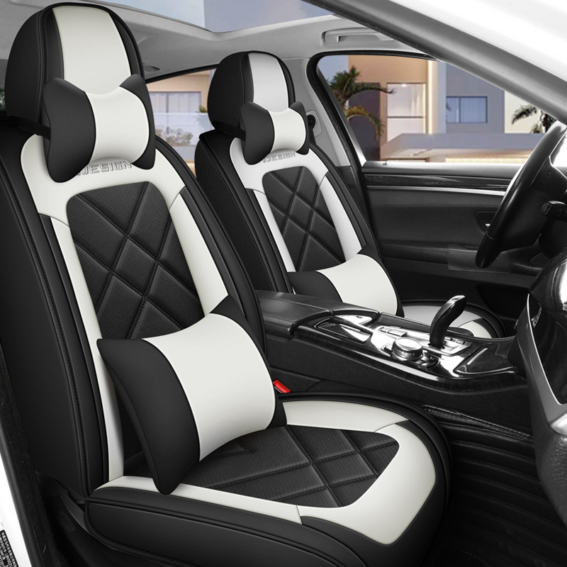 Volledige dekking Universele s - Leather Car Seat Covers Full Set Universal recensie en prijs
