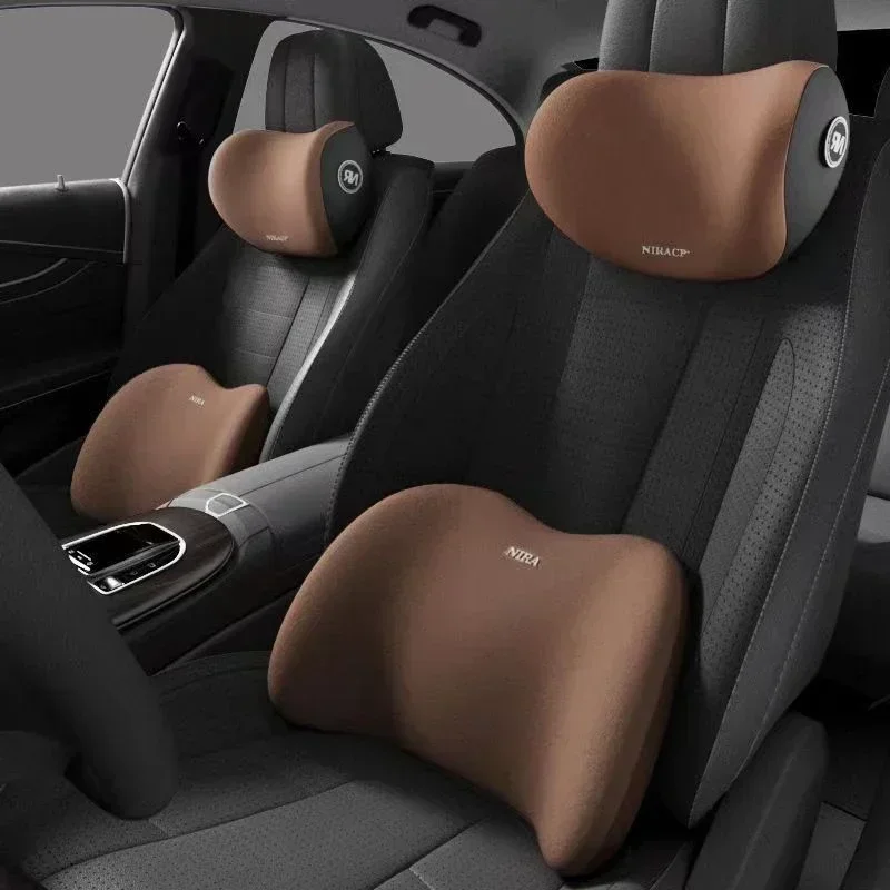 Universele auto hoofdsteun nek - Memory Foam Car Neck Pillow Lumbar Support recensie en prijs