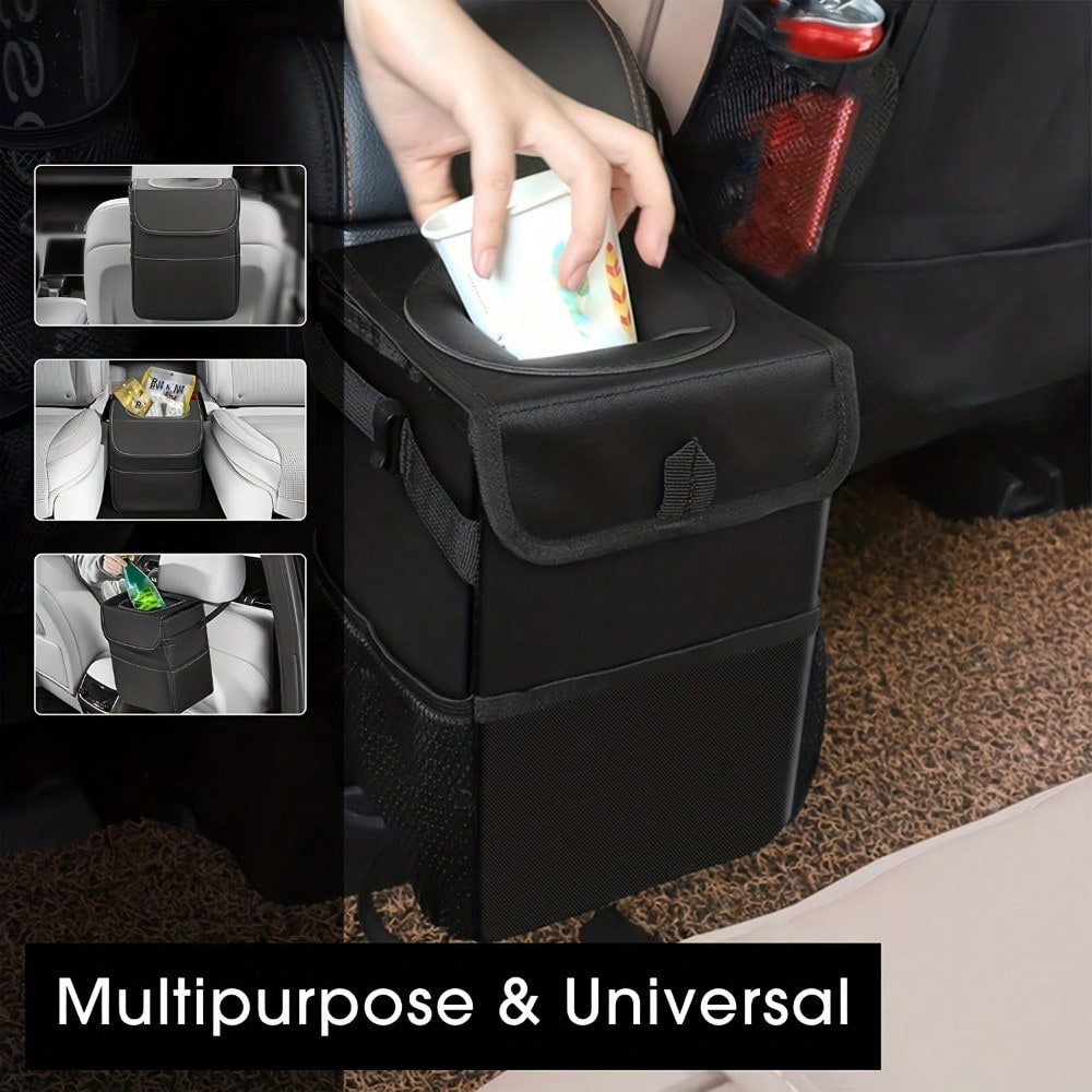 Draagbare waterdichte auto-pru - Waterproof Car Trash Can With Lid recensie en prijs