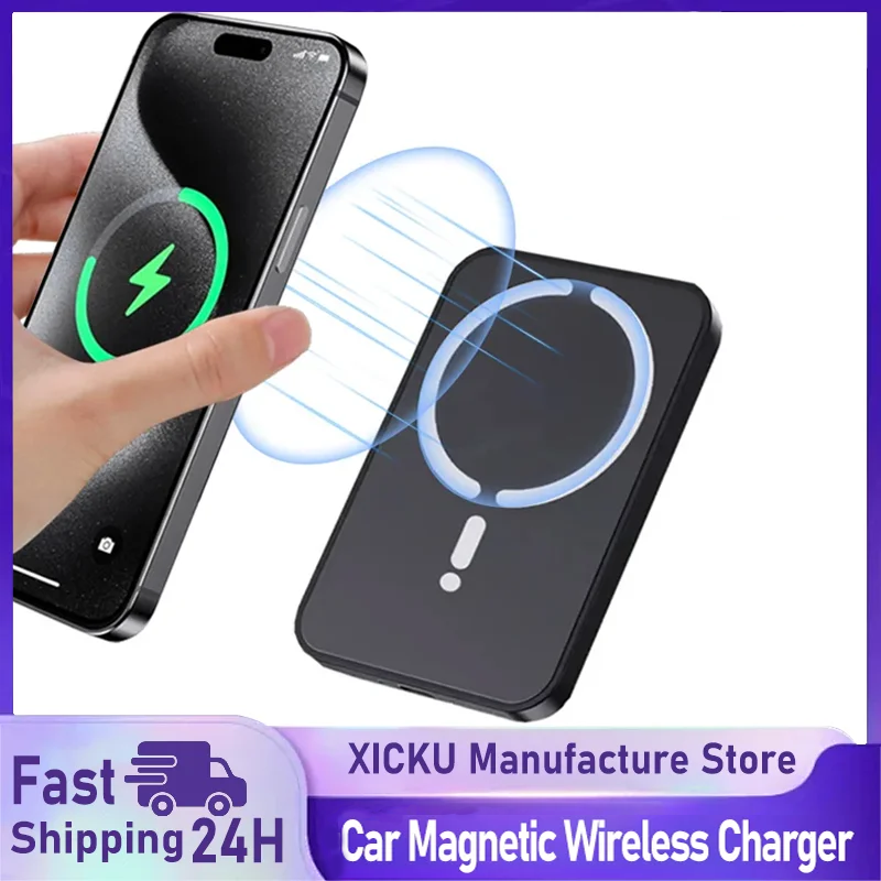 Magnetische auto draadloze opl - Wireless Car Charger Mount Fast Charging recensie en prijs