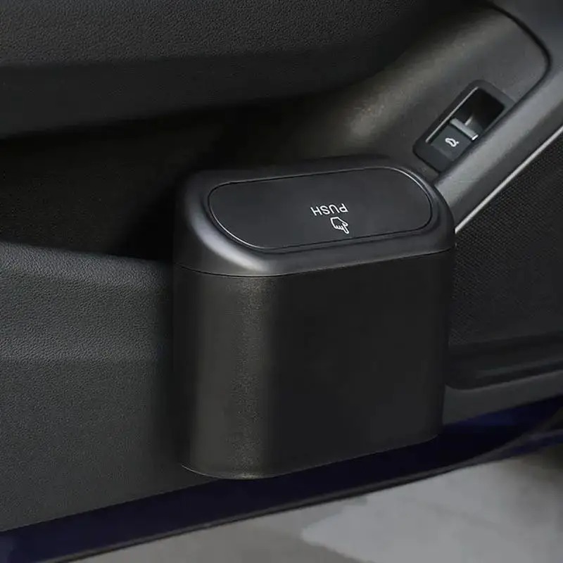 Mini auto-afvalbak met push-op - Waterproof Car Trash Can With Lid recensie en prijs