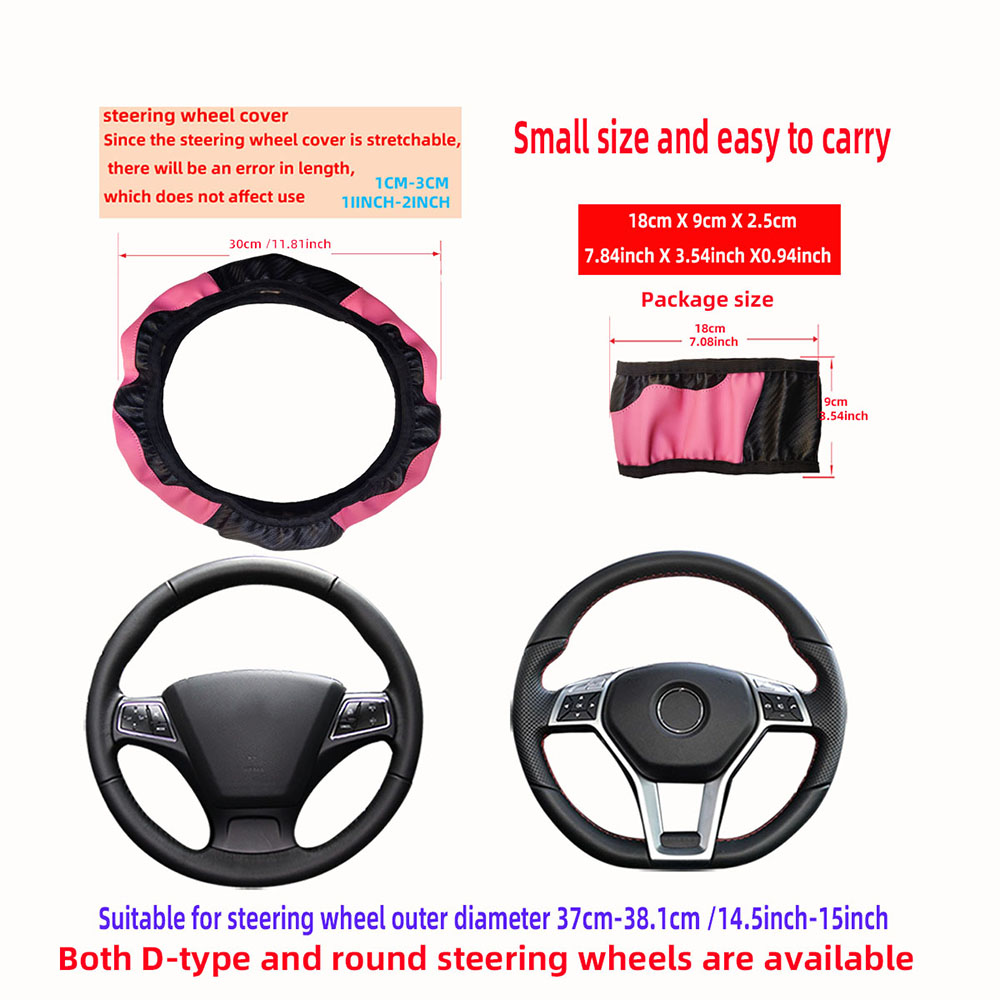 Ademende antislip PU lederen a - Car Steering Wheel Cover Anti Slip Breathable recensie en prijs