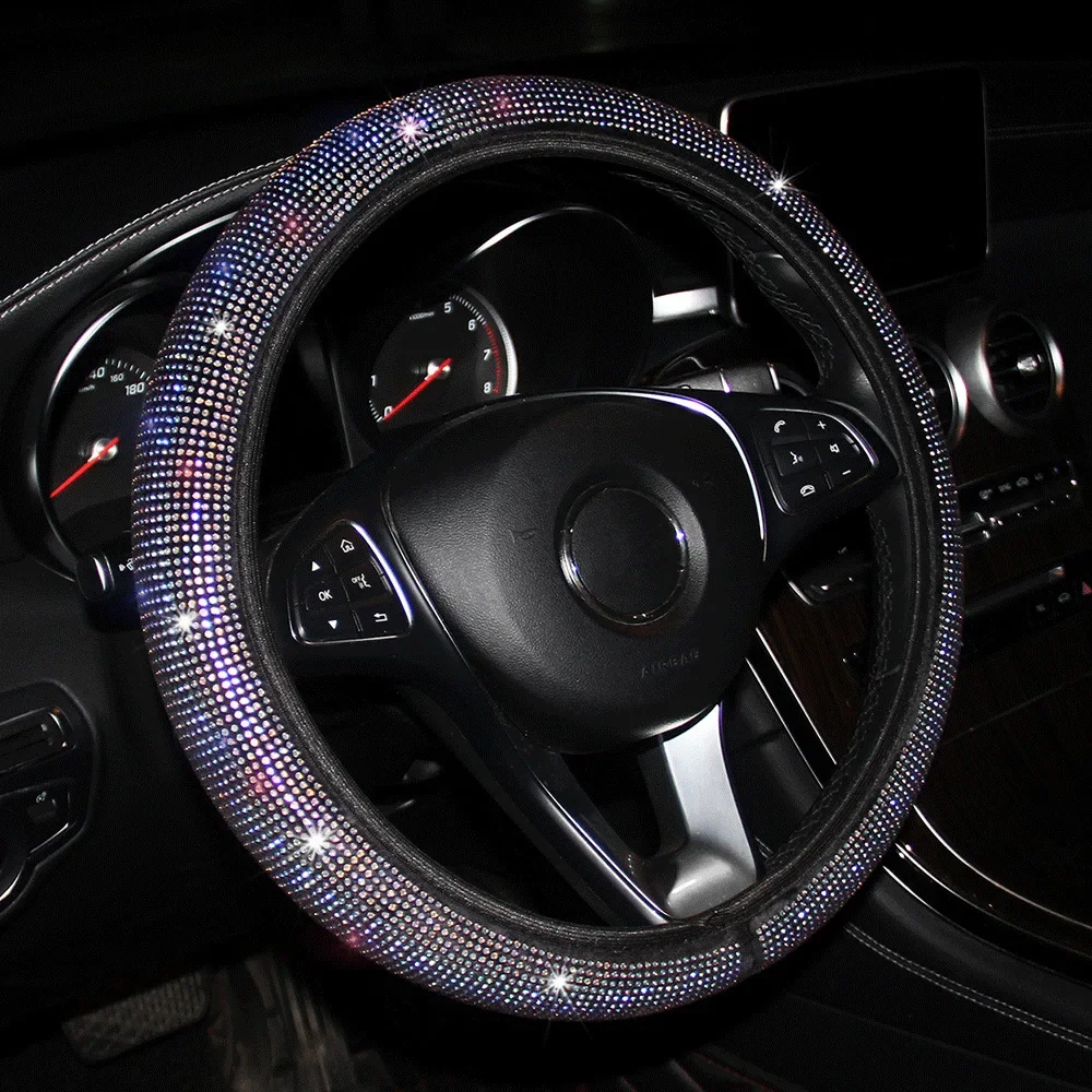 Universele 38CM stuurwielhoes  - Car Steering Wheel Cover Anti Slip Breathable recensie en prijs
