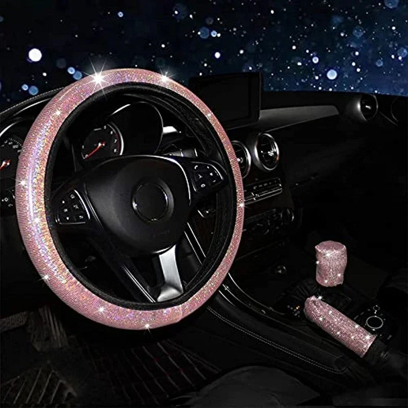 Universele 38CM stuurwielhoes  - Car Steering Wheel Cover Anti Slip Breathable recensie en prijs
