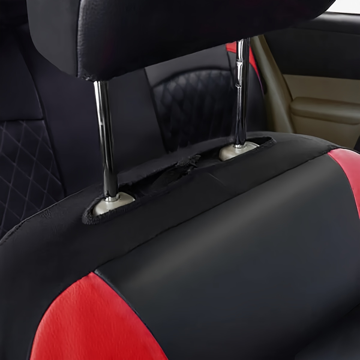 Nieuwe autostoelhoezen met gew - Leather Car Seat Covers Full Set Universal recensie en prijs