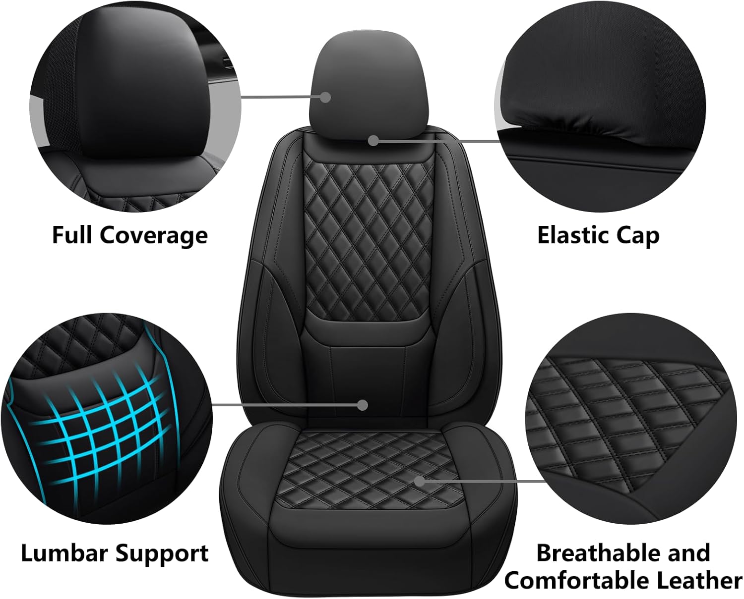 Groothandel Universele Kunstle - Leather Car Seat Covers Full Set Universal recensie en prijs