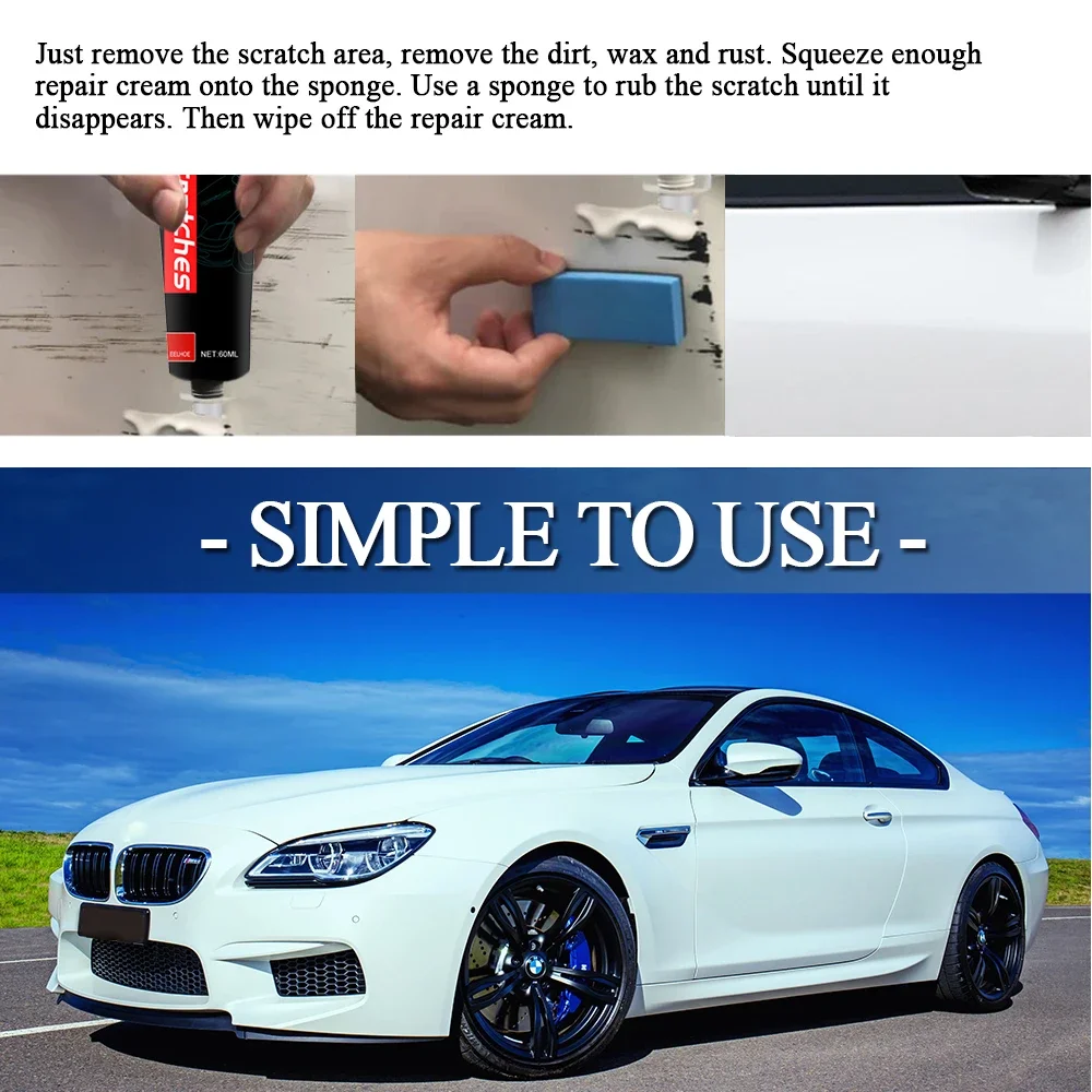 Autokraspolijstpasta, lakreini - Car Scratch Repair Polishing Wax Paste recensie en prijs