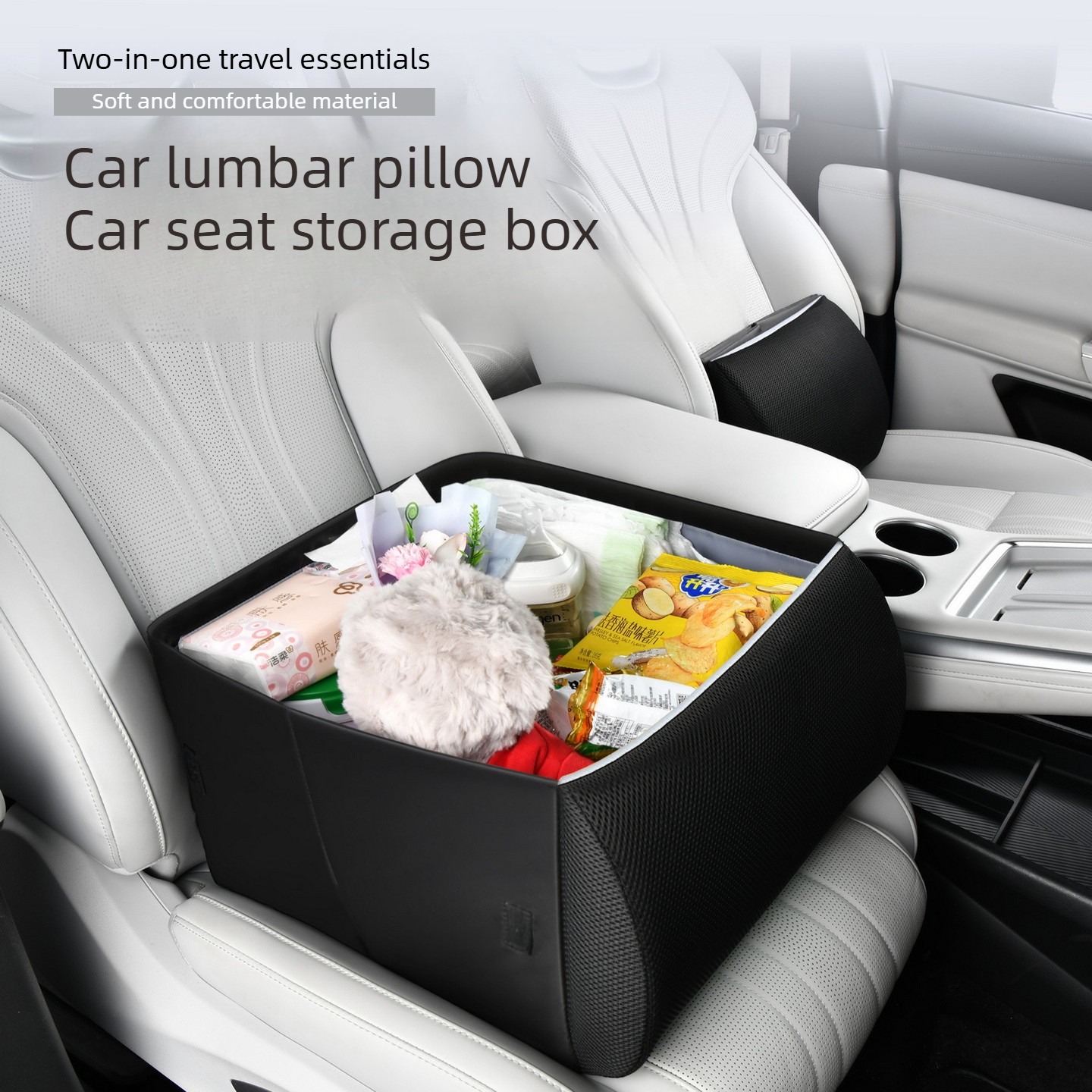 2-in-1 Multifunctionele Autost - Car Trunk Organizer Foldable Storage Box recensie en prijs