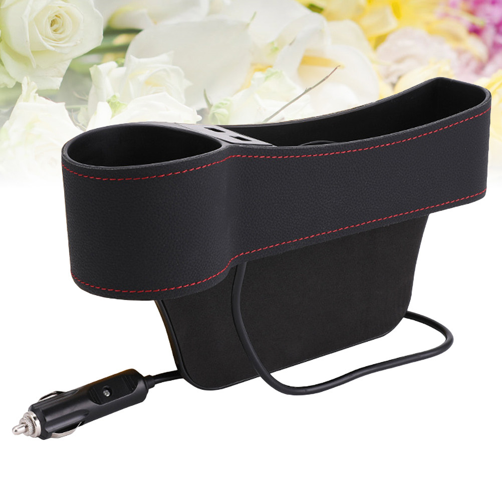 Opbergbox voor autostoelopenin - Seat Gap Filler Organizer With Usb Charger recensie en prijs
