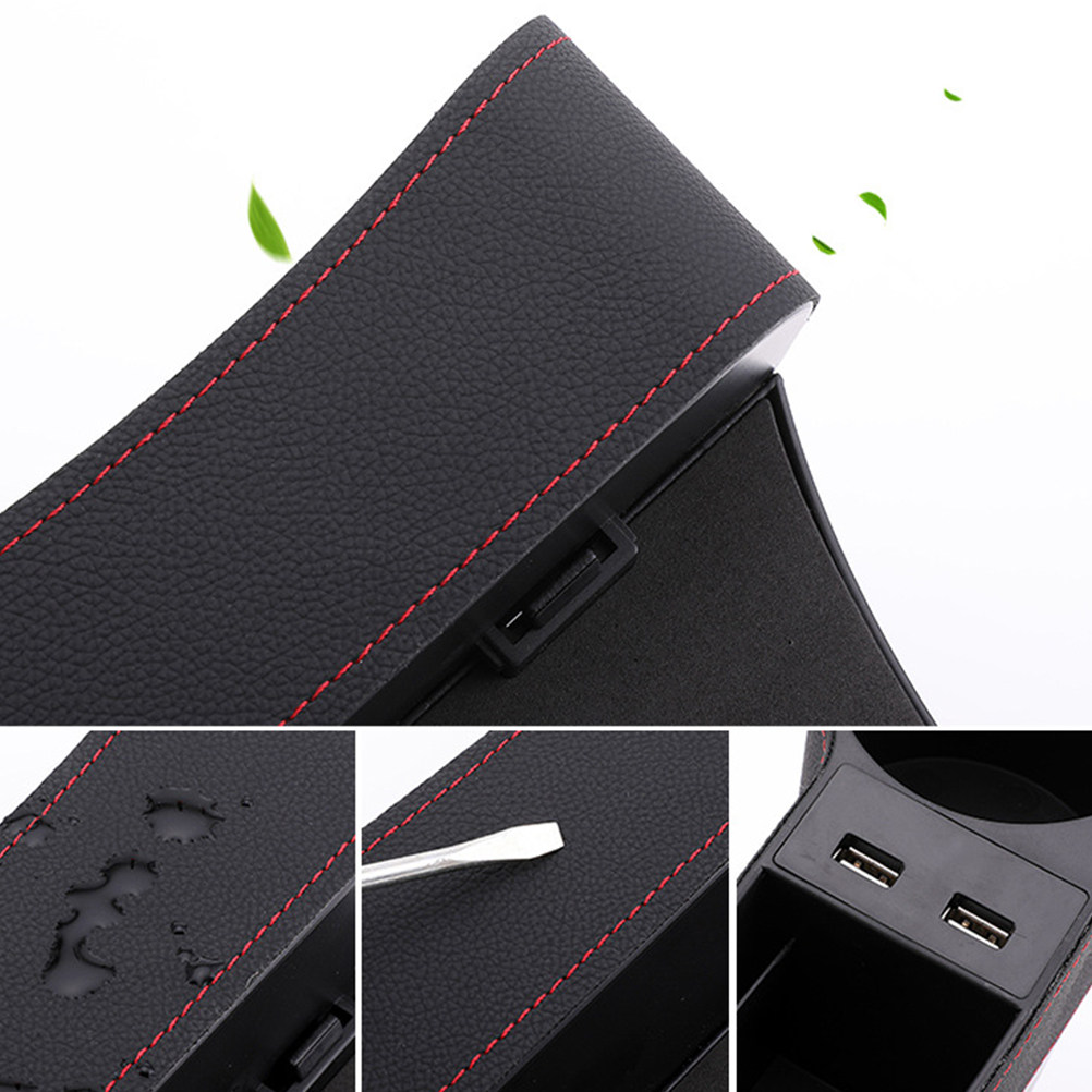 Opbergbox voor autostoelopenin - Seat Gap Filler Organizer With Usb Charger recensie en prijs
