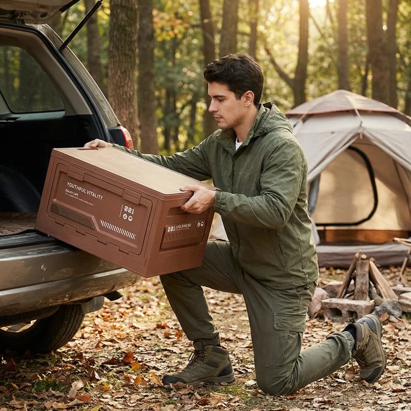 Opbergbox voor buiten, opvouwb - Car Trunk Organizer Foldable Storage Box recensie en prijs