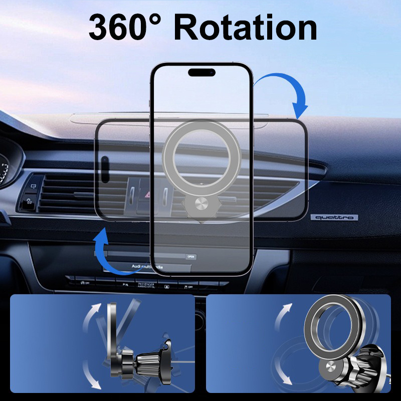 Magnetische auto telefoonhoude - Magnetic Phone Holder For Car Vent recensie en prijs