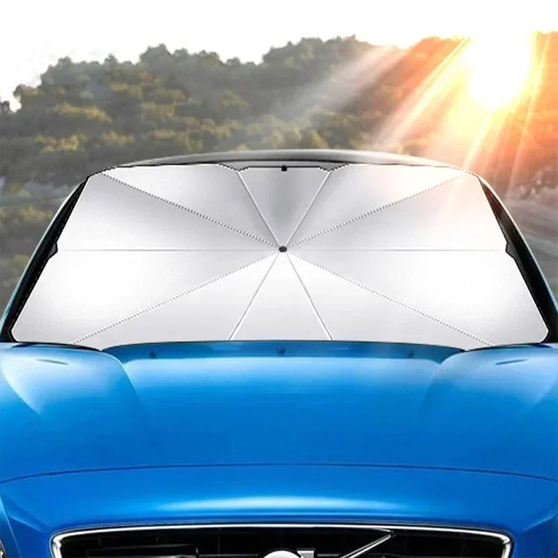 Opvouwbare autozonnescherm par - Car Sunshade Windshield Umbrella Foldable recensie en prijs