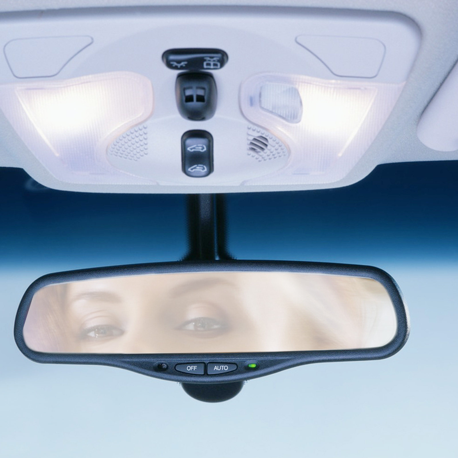 1 set anti-condensfolie voor d - Anti Glare Car Rearview Mirror Film recensie en prijs