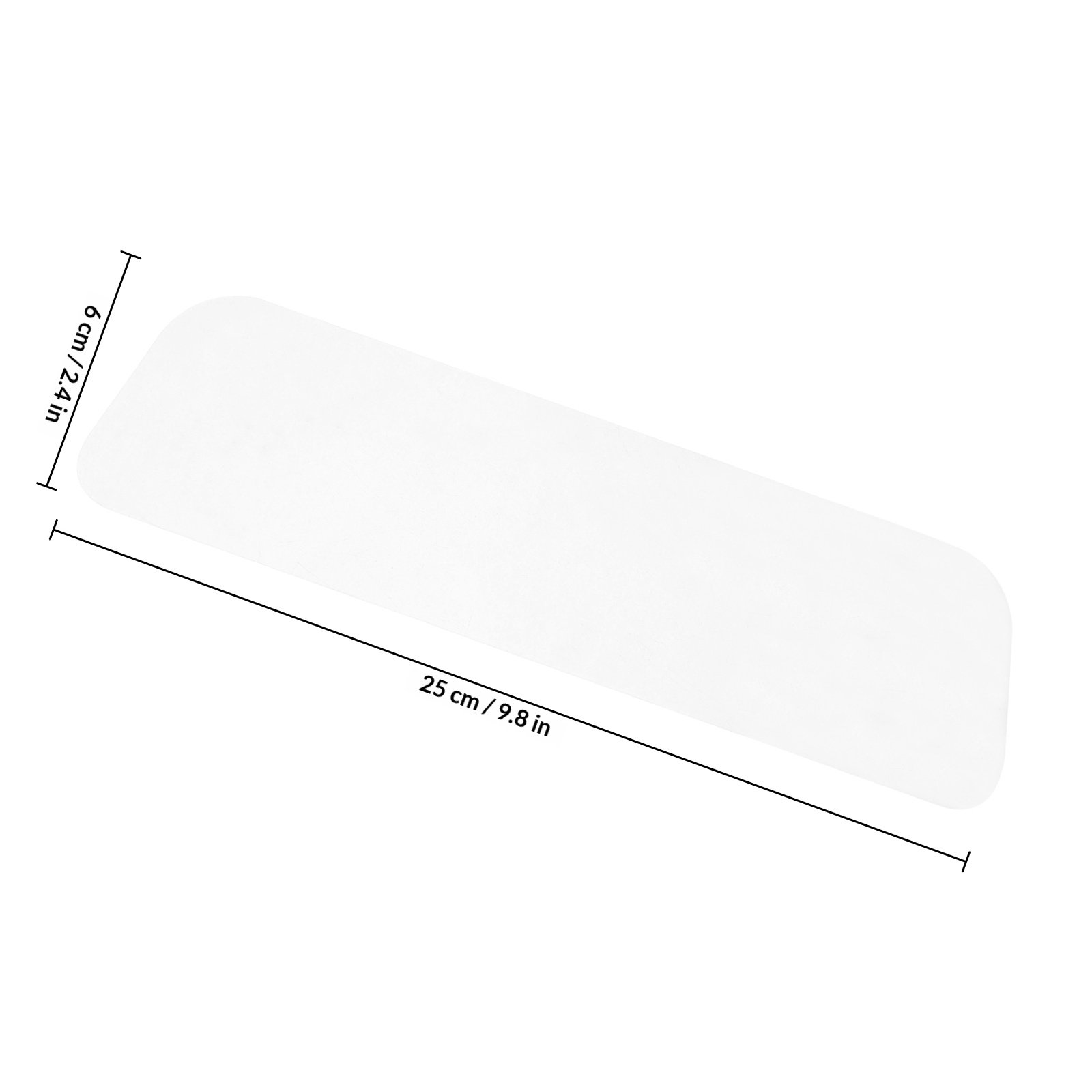 1 set anti-condensfolie voor d - Anti Glare Car Rearview Mirror Film recensie en prijs