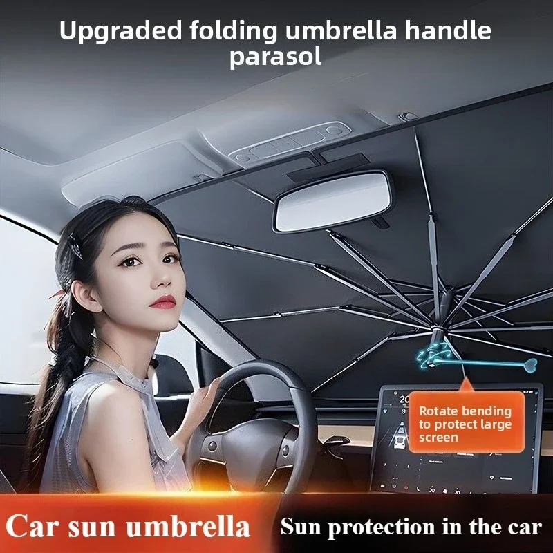 Autozonnescherm, windscherm, p - Car Sunshade Windshield Umbrella Foldable recensie en prijs