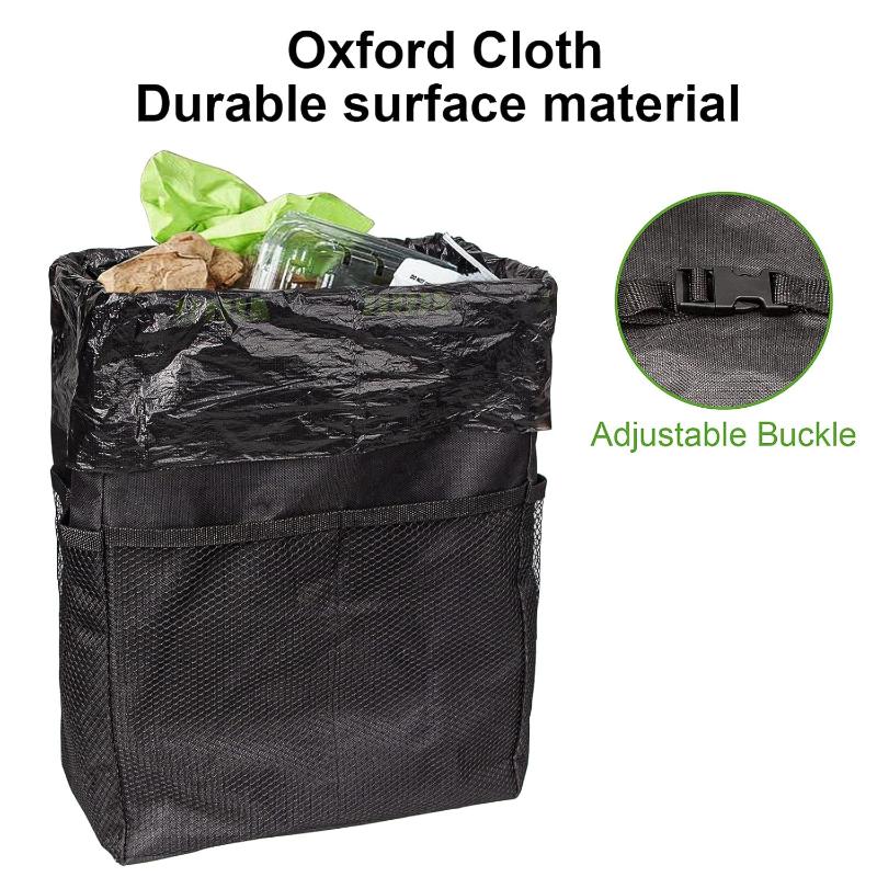 Autoafvalbak zonder boren nodi - Waterproof Car Trash Can With Lid recensie en prijs