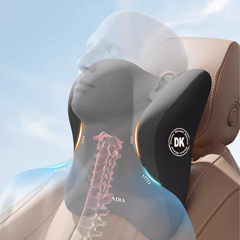 Auto nekkussen & lendensteun s - Memory Foam Car Neck Pillow Lumbar Support recensie en prijs
