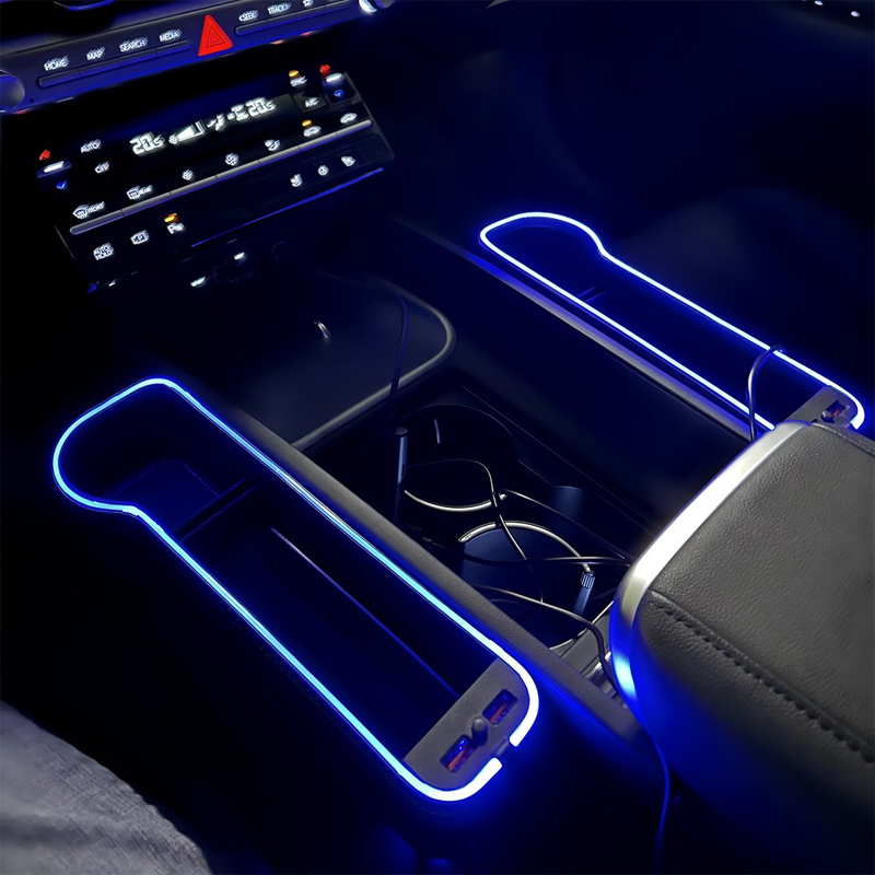 LED Autostoel Spleet Opbergdoo - Seat Gap Filler Organizer With Usb Charger recensie en prijs