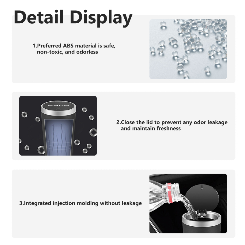 Auto Afvalbak Mini Waterdichte - Waterproof Car Trash Can With Lid recensie en prijs