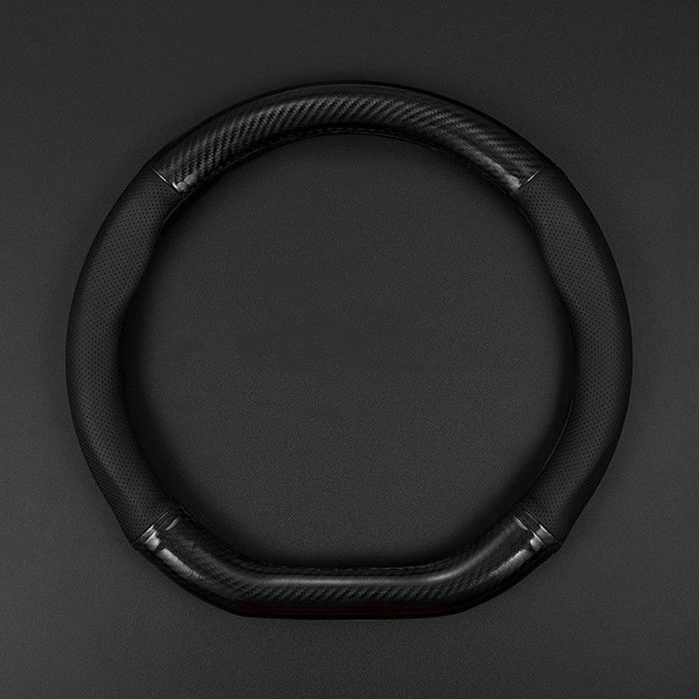 Universele auto-stuurhoes van  - Car Steering Wheel Cover Anti Slip Breathable recensie en prijs