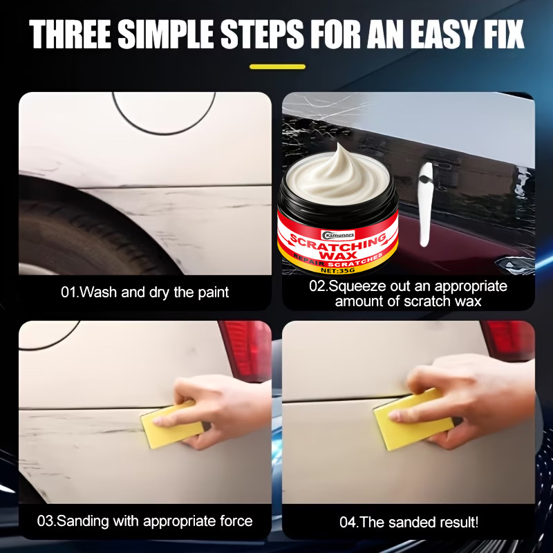 Krasreparatiepasta voor auto's - Car Scratch Repair Polishing Wax Paste recensie en prijs