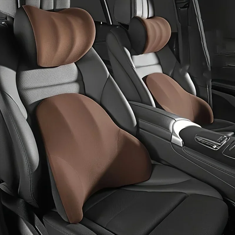 Auto Memory Foam Nekkussen & L - Memory Foam Car Neck Pillow Lumbar Support recensie en prijs
