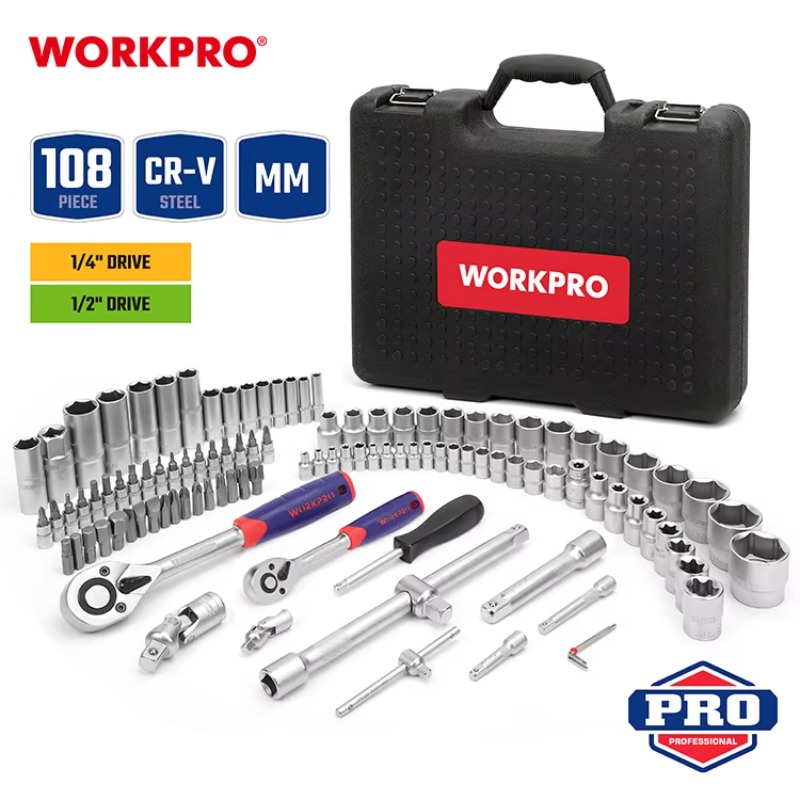 108-delige professionele mecha - Auto Repair Tools recensie en prijs