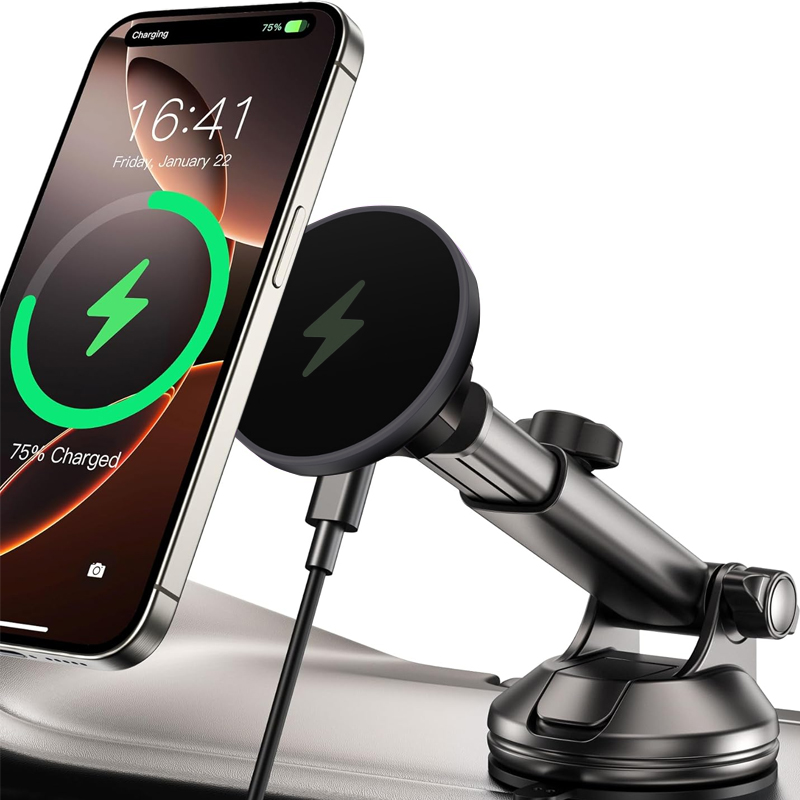 UYUXIO 15 W Snel Opladen Voorr - Wireless Car Charger Mount Fast Charging recensie en prijs