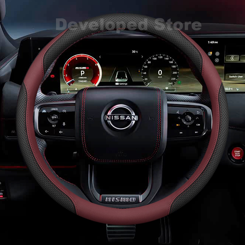 Auto Stuurhoes Voor nieuwe Nis - Car Steering Wheel Cover Anti Slip Breathable recensie en prijs