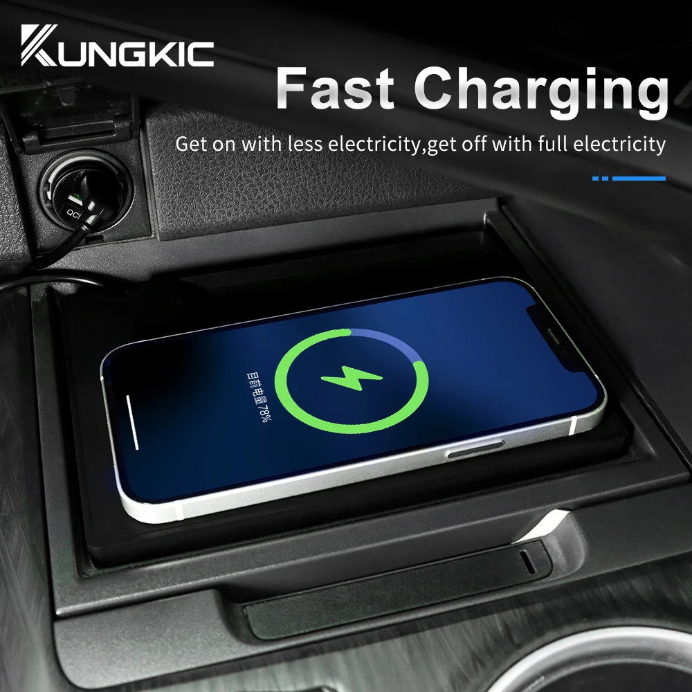Draadloze autolader voor Toyot - Wireless Car Charger Mount Fast Charging recensie en prijs