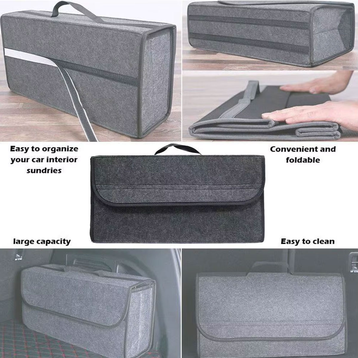 Kofferbak Organisator Opbergen - Car Trunk Organizer Foldable Storage Box recensie en prijs