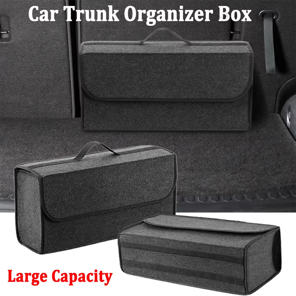 Kofferbak Organisator Opbergen - Car Trunk Organizer Foldable Storage Box recensie en prijs