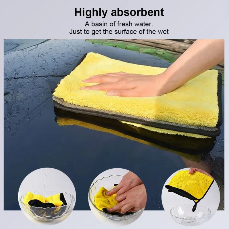 1-20 Stuks Dikker Microvezeldo - Microfiber Car Drying Towel Super Absorbent recensie en prijs