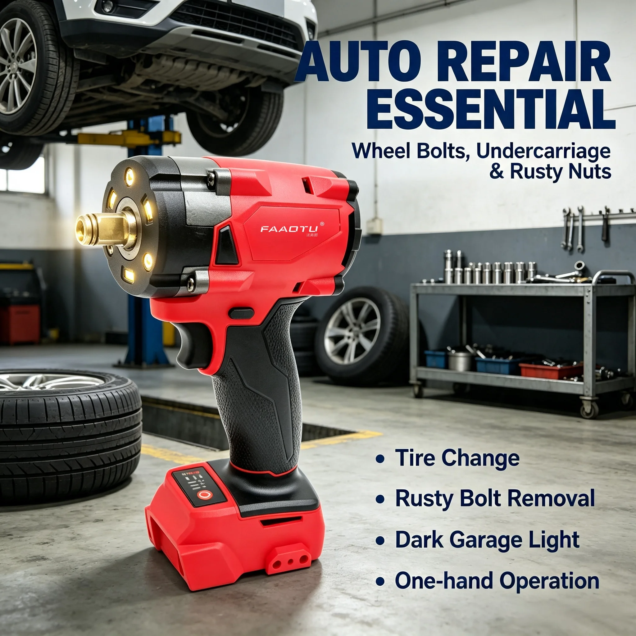 FAAOTU 18V borstelloze draadlo - Auto Repair Tools recensie en prijs